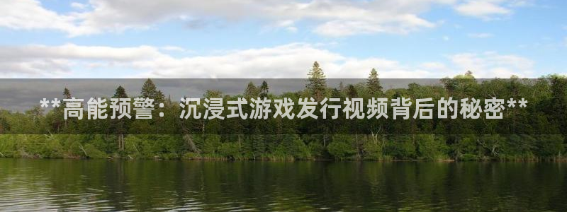 新城平台登录入口官网查询：**高能预警：沉浸式游戏发行视频背后的秘密**